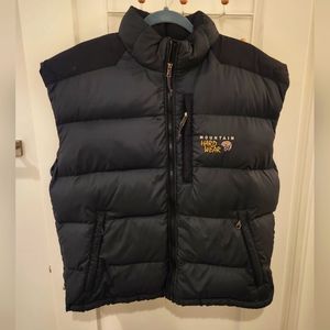 Mountain Hardwear Puffer Vest Dark Grey Men's Large